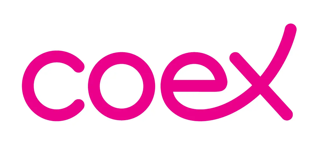 Logo de Coex, centre d’exposition à Séoul