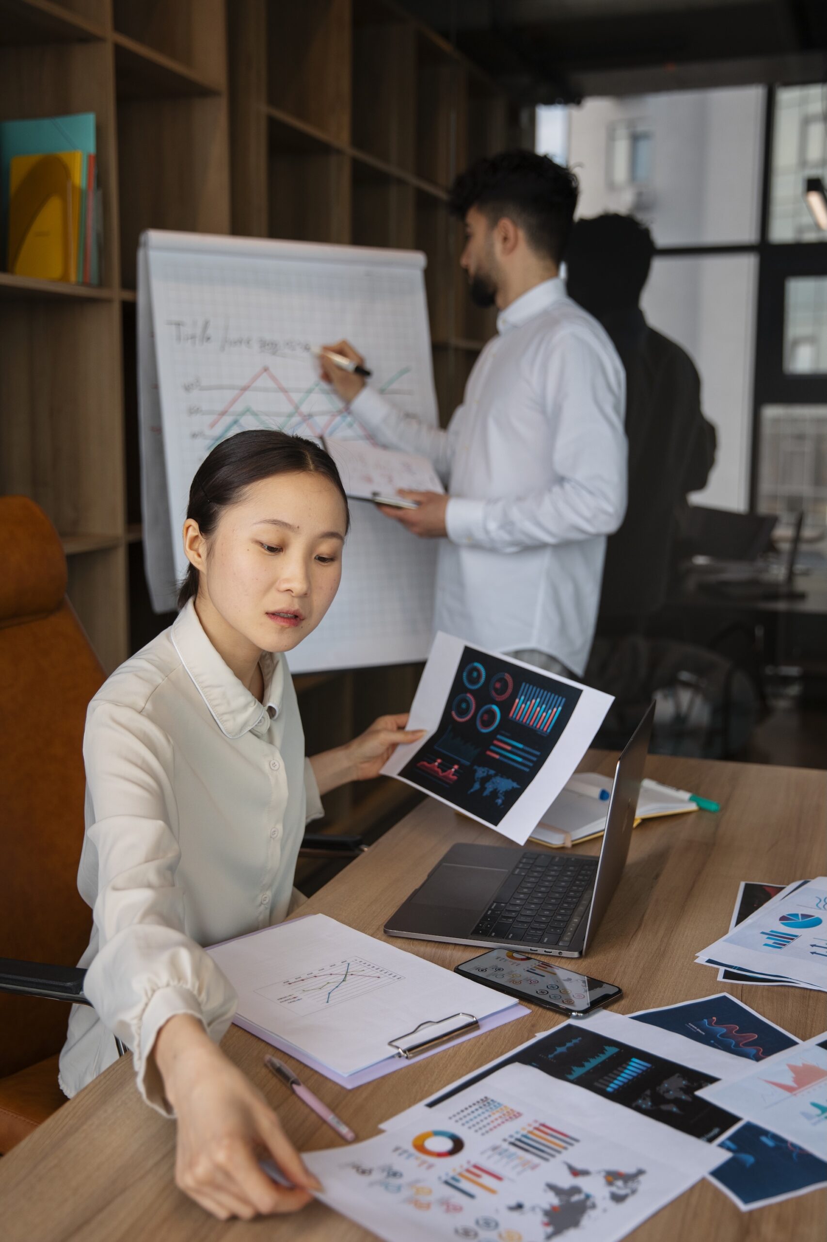Korean woman marketing agency
